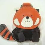 BIG Ray the Red Panda Leath..
