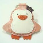 Perry the Penguin Leather K..