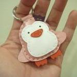 Perry the Penguin Leather K..