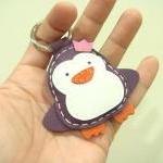 Perry the Penguin Leather C..