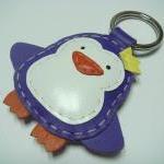 Leather Keychain - Perry th..