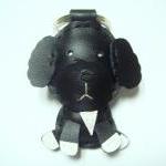 Leather Keychain - Riley th..