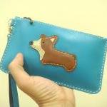 NaNa the Corgi leather Wris..