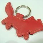 Kato the Fox Leather Keycha..
