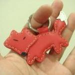 Kato the Fox Leather Keycha..
