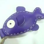Karen the Fish Leather Keyc..
