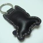 Boston Terrier Leather Keyc..