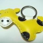 Gil the Giraffe Leather Key..